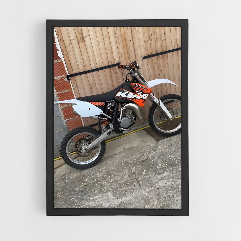 Poster sx lumineux – affiche KTM Moto (vue 2)